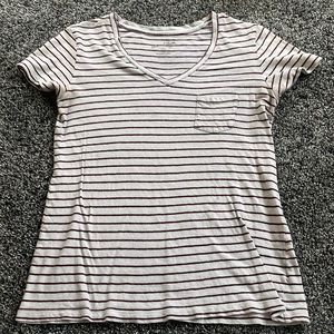 Stripes V neck